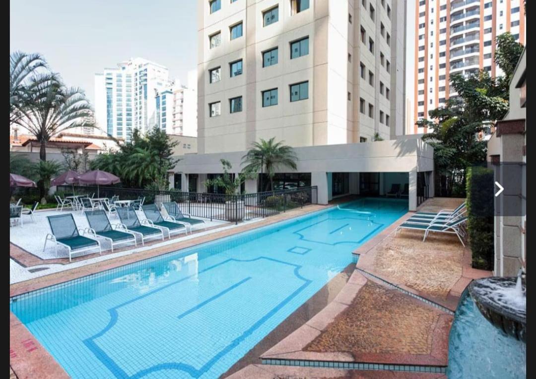 Hotel Em Moema - Flat Executivo Prox Ao Aeroporto E Shopping Ibirapuera เซาเปาโล ภายนอก รูปภาพ